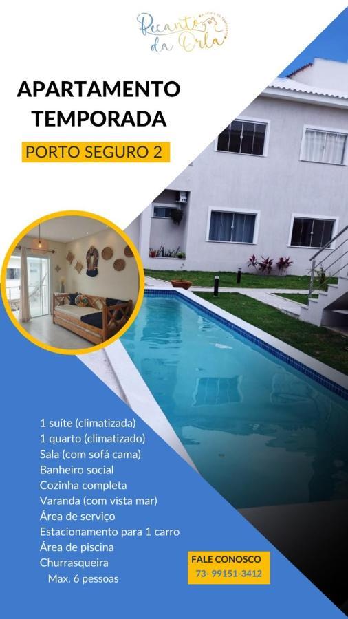 Recanto Da Orla - Apartamento Lindo E Vista Mar - 2 Quartos Porto Seguro Extérieur photo